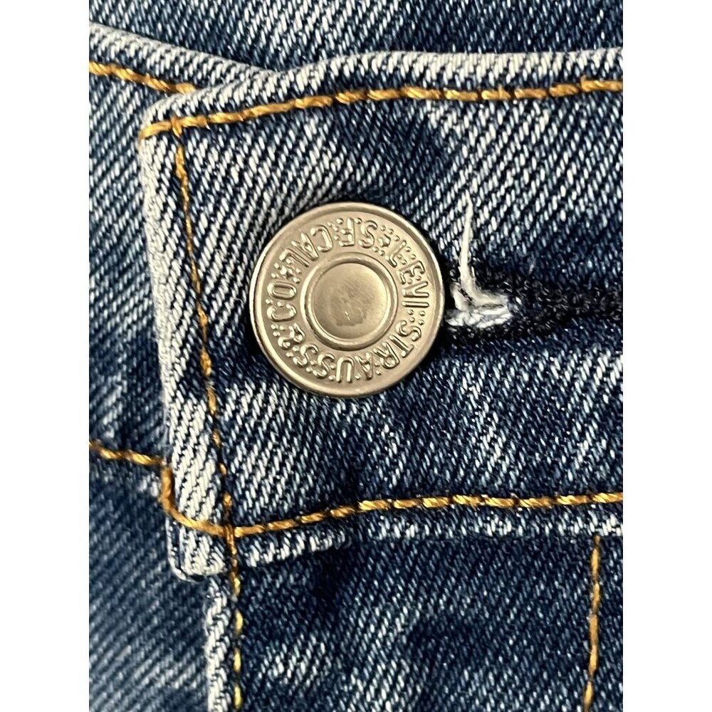 Levis 512 Denim Jean Women Size 12 30X32 Straight Leg Pants Stretch - Picture 5 of 9
